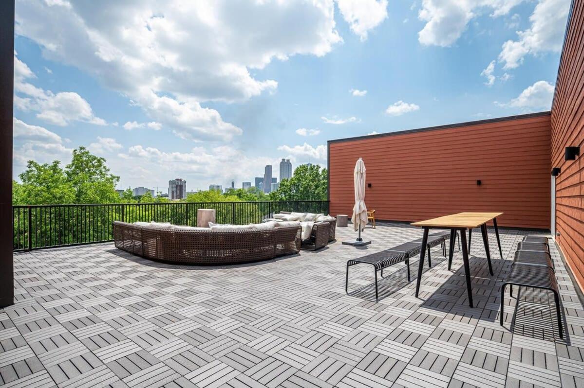 Downtown New Built Roof Top Balcony City View 525Pkwy Atlanta Bagian luar foto