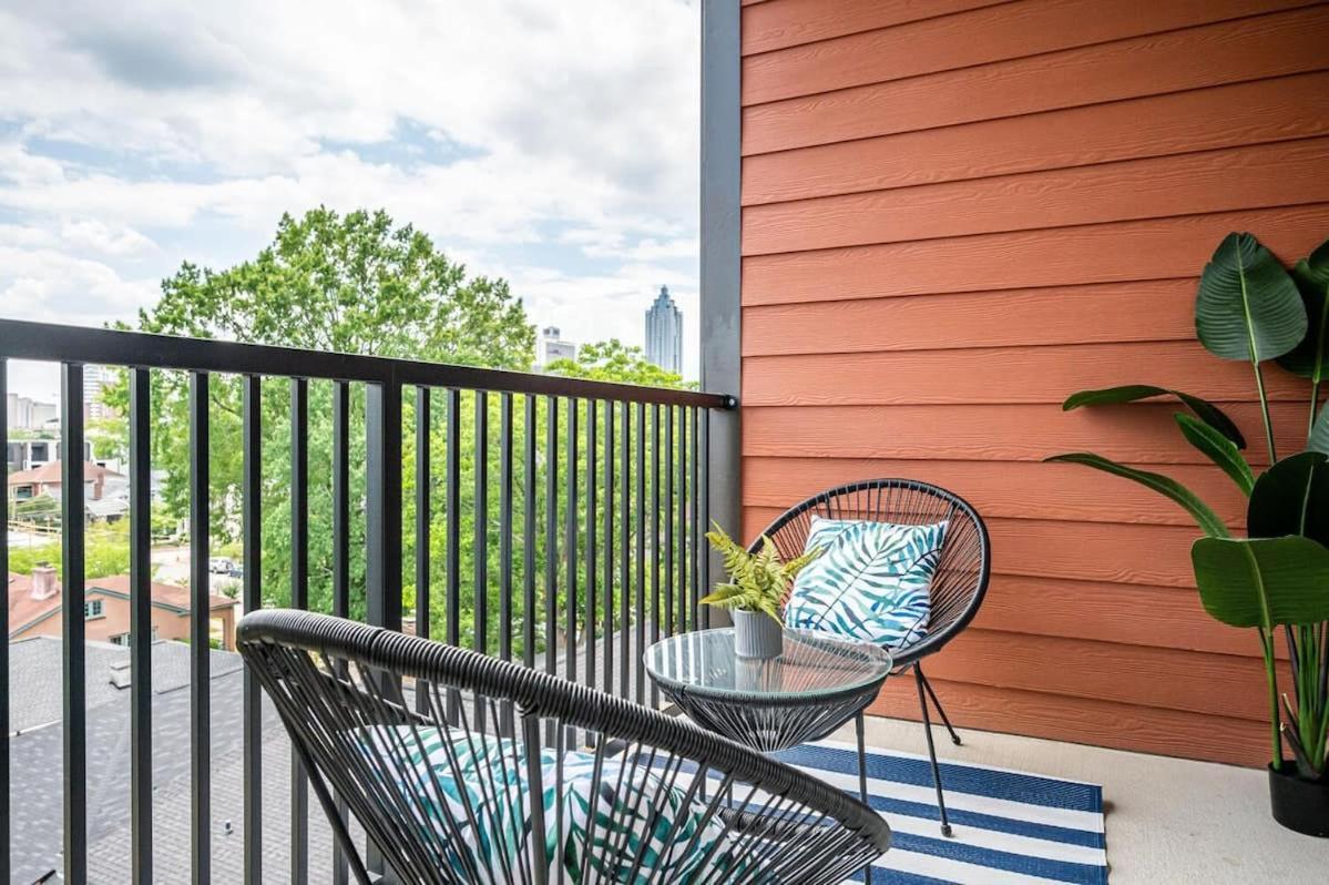 Downtown New Built Roof Top Balcony City View 525Pkwy Atlanta Bagian luar foto